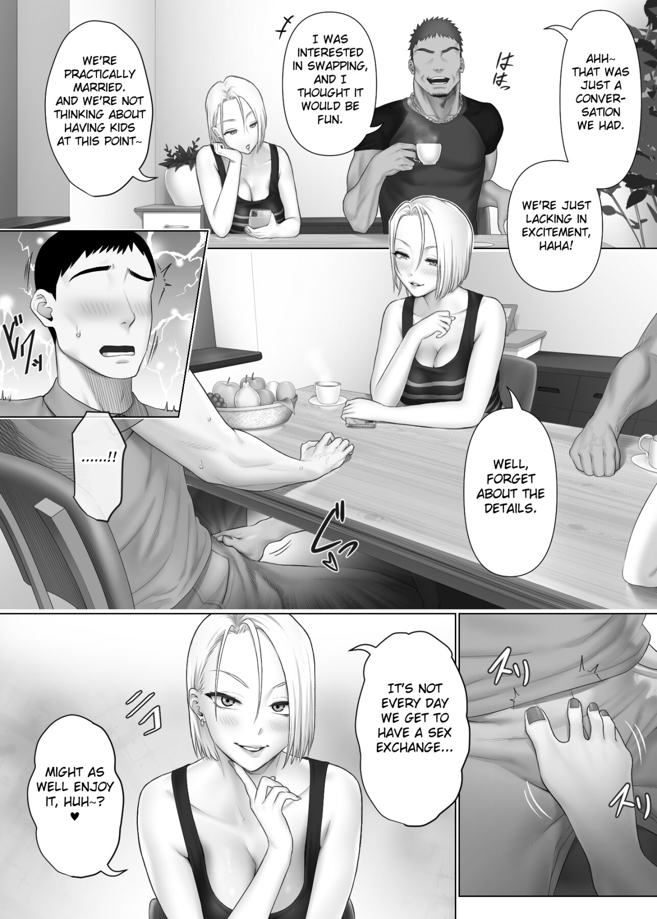 Hentai Manga Comic-Swapping on a Whole New Level 1 ~Husband Awakening to His Kinks~-Read-17